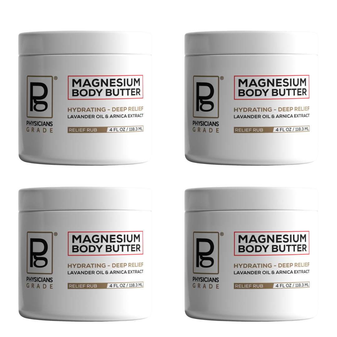 Magnesium Body Butter (4-Pack)